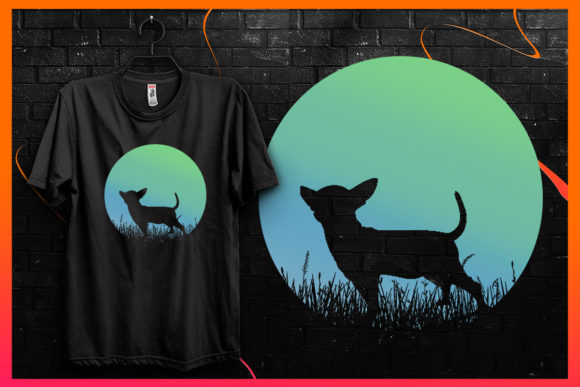 Retro Vintage Sunset-Dog Silhouette 10 Review