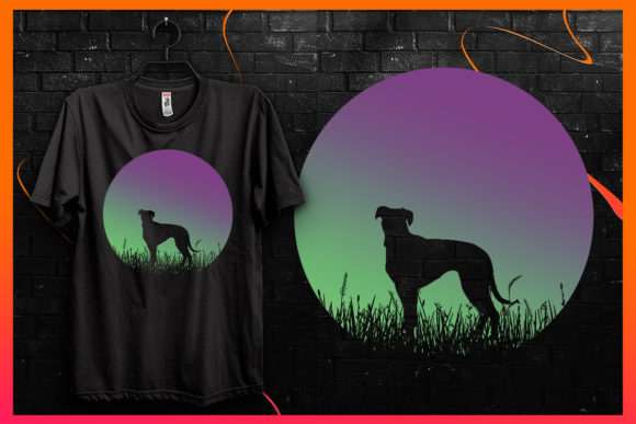 Retro Vintage Sunset-Dog Silhouette 13 Review