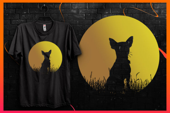 Retro Vintage Sunset-Dog Silhouette 16 Review