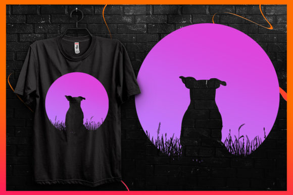 Retro Vintage Sunset-Dog Silhouette 29 Review