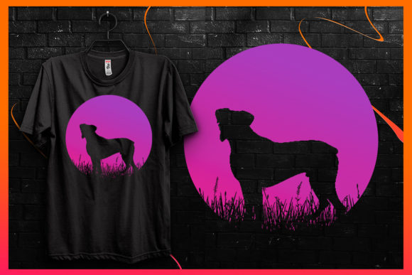 Retro Vintage Sunset-Dog Silhouette 4 Review