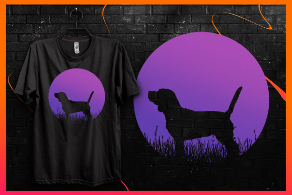 Retro Vintage Sunset-Dog Silhouette 5 Review