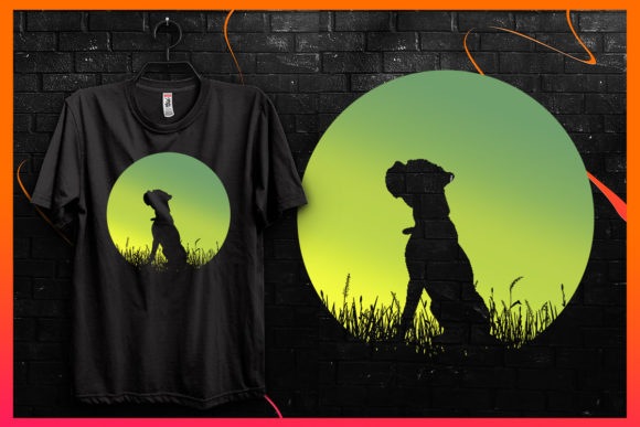 Retro Vintage Sunset-Dog Silhouette 8 Review