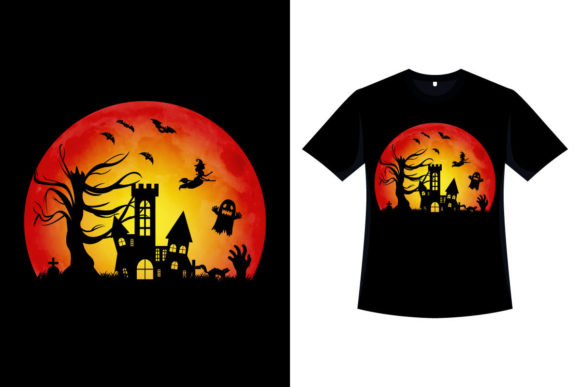 Scary Retro T-shirt Design for Halloween Review