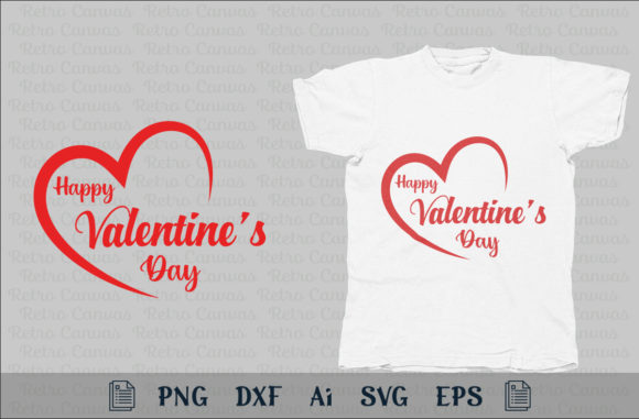Valentines Day Vector Svg T-Shirt Design Review