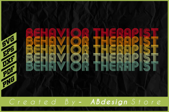 Vintage Retro Behavior Therapist Design Review